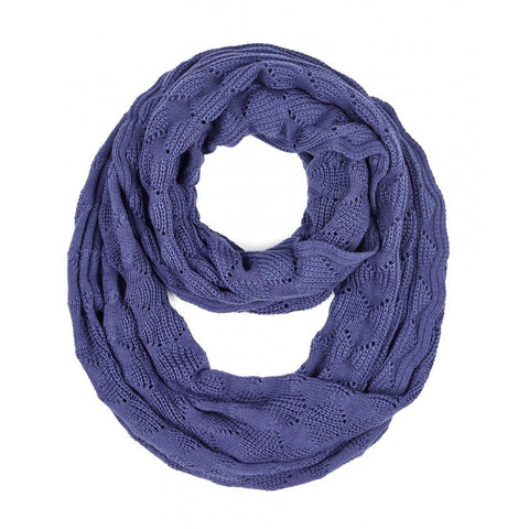 Diamond Stitch Infinity Scarf