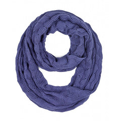 Diamond Stitch Infinity Scarf