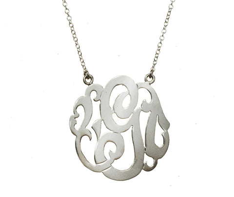 Single Initial Chain Necklace
