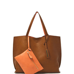 Reversible Leather Tote