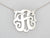 Single Initial Chain Necklace