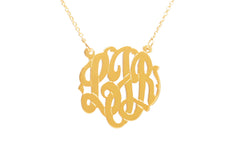 Script Monogram Necklace