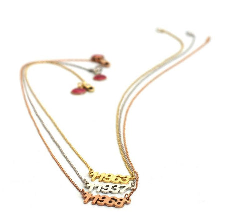 Zip Code Necklace